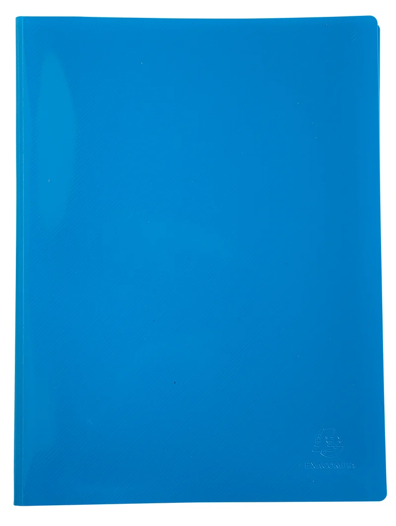 Exacompta Bee Blue Display Book 30 Pocket PP A4 Assorted (Pack of 12) 88120E