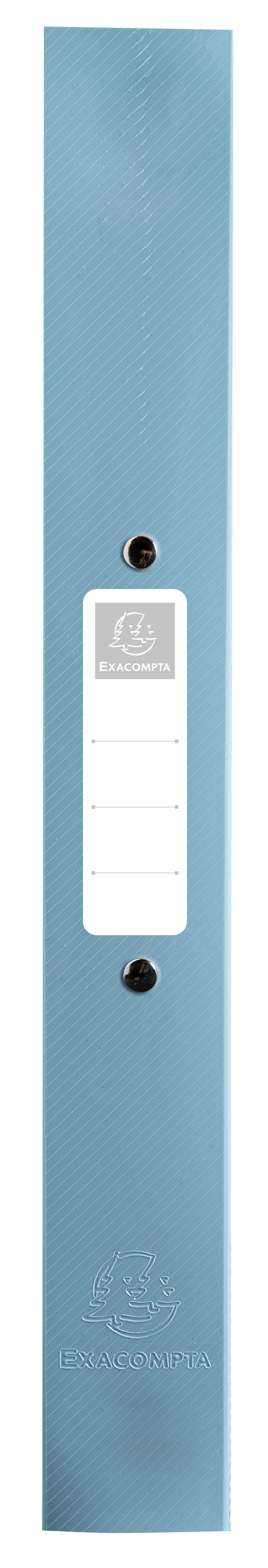 Exacompta Bee Blue Ring Binder 2-Ring 30mm Spine PP Assorted (Pack of 12) 54140E