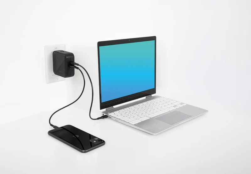 Targus 65W GaN Wall Charger USB-C/USB-A Black APA803GL
