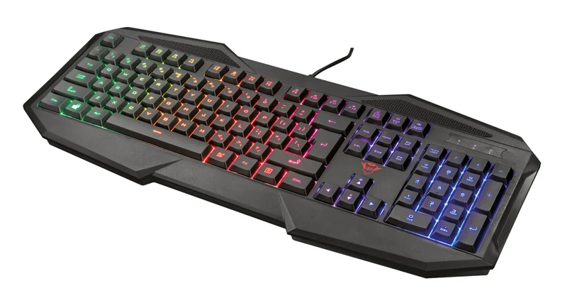 Trust GXT 830-RW Avonn keyboard Gaming USB QWERTY UK International Black
