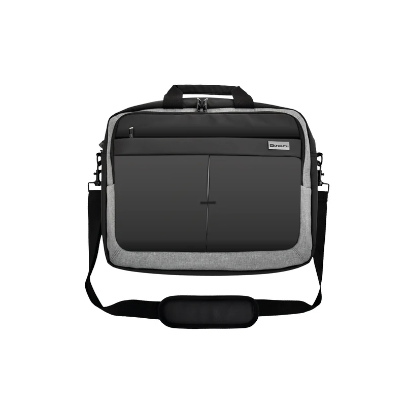 Monolith Business Laptop Briefcase 15.6 Inch Two Tone Black/Grey 2000001501