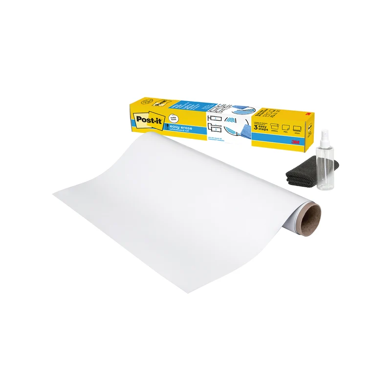 Post-it Easy Erase Whiteboard Roll 914 x 1219mm (Pack of 6) EE4X3