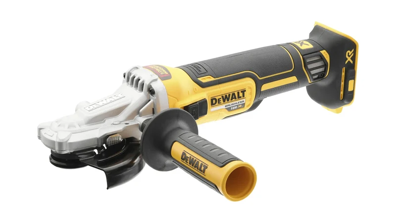 18V XR Brushless 125mm Flat Head Angle Grinder - Bare Unit - DCG405FN-XJ DeWalt