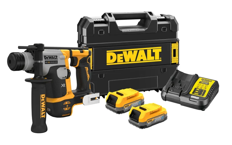 Smerigliatrici Tasselatore compatto SDS-Plus 16mm 18V XR Brushless - 2 x POWERSTACK compatta - DCH172E2T-QW DeWalt