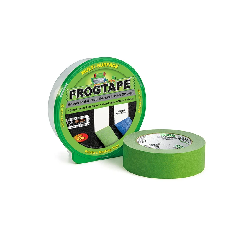 FrogTape Multi-Surface Masking Tape 36mmx41.1m Green (Pack of 10) 110137