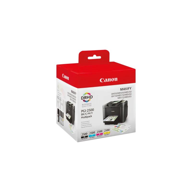 Canon PGI-2500 Inkjet Cartridge Multi Value Pack CMYK 9290B006