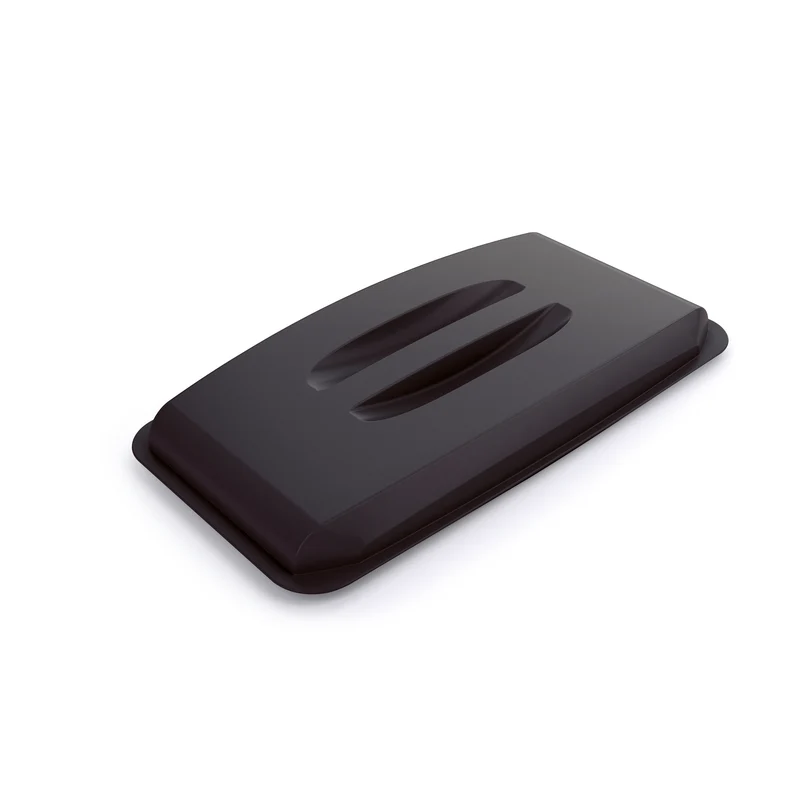 Durable Lid for Durabin Rectangular Waste Bin 60 Litre 501x272x57.5mm Black 1800497221