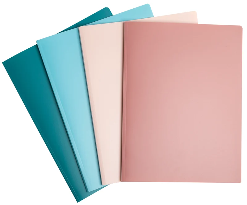Exacompta OPAK Recycled Display Book 20 Pockets A4 Assorted (Pack of 5) 78520E